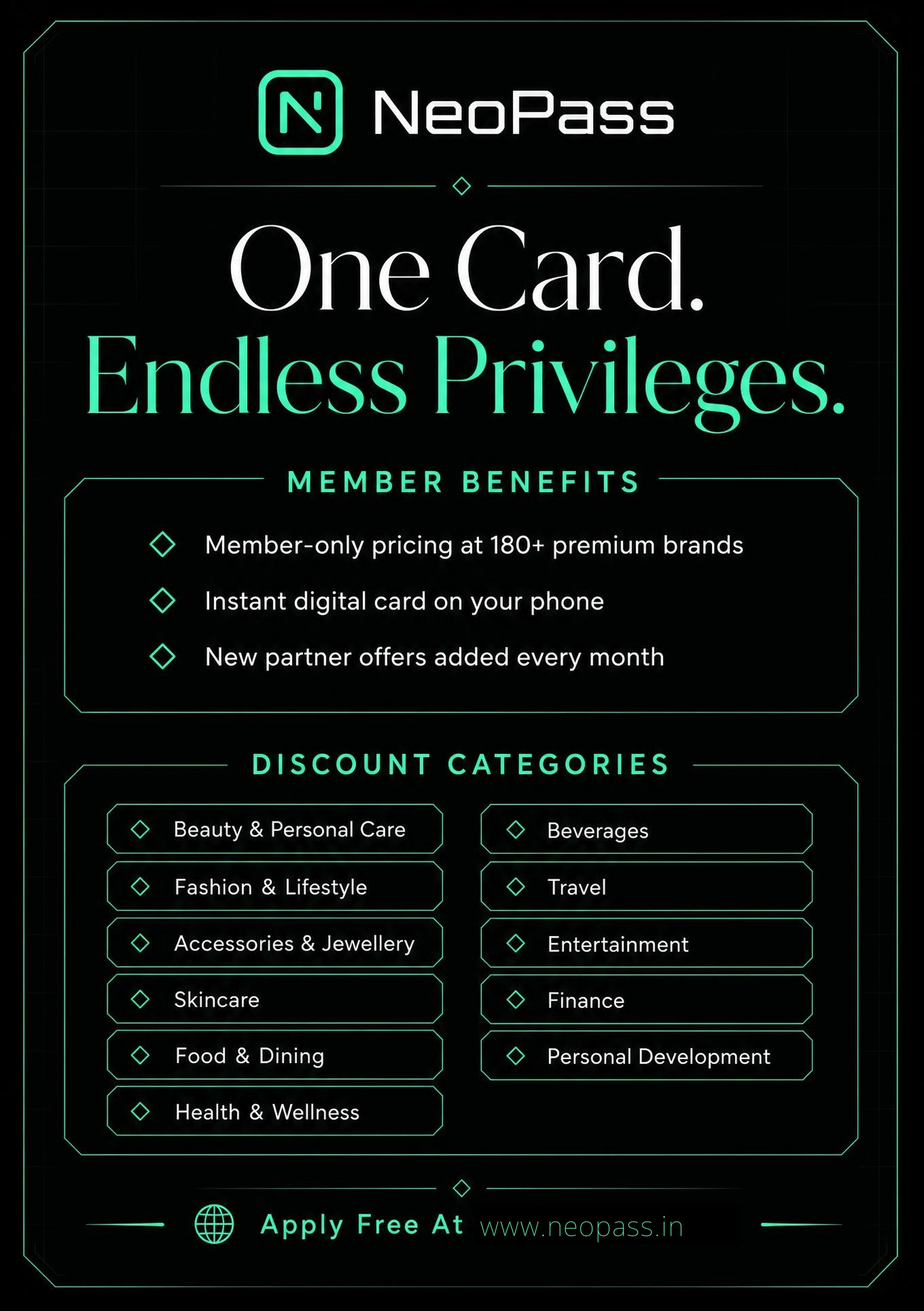Tabletop Tent Card (A5) back panel